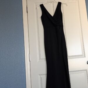 Elegant Black Sleeveless Dress